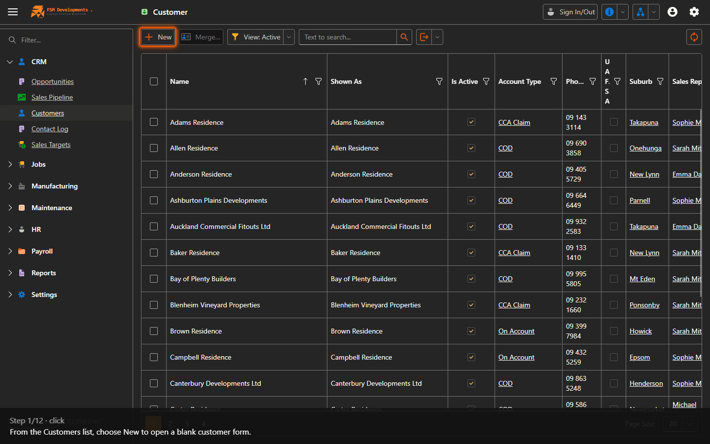 New (toolbar button)